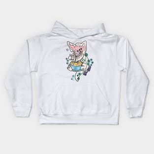 riven of a thousand noodles (color) Kids Hoodie